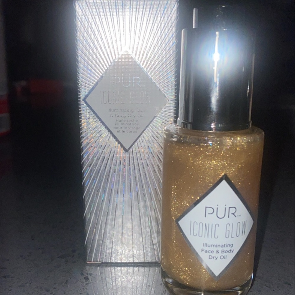 PUR Cosmetics CrystalClear Iconic Glow Shimmer Oil